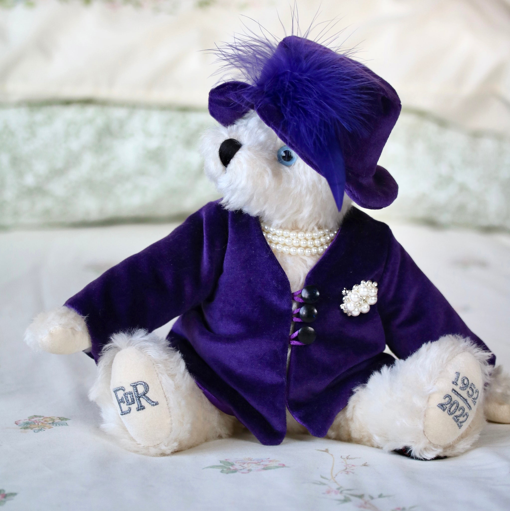 Queen Elizabeth II Platinum Jubilee Bear the Bear by Canterbury Bears