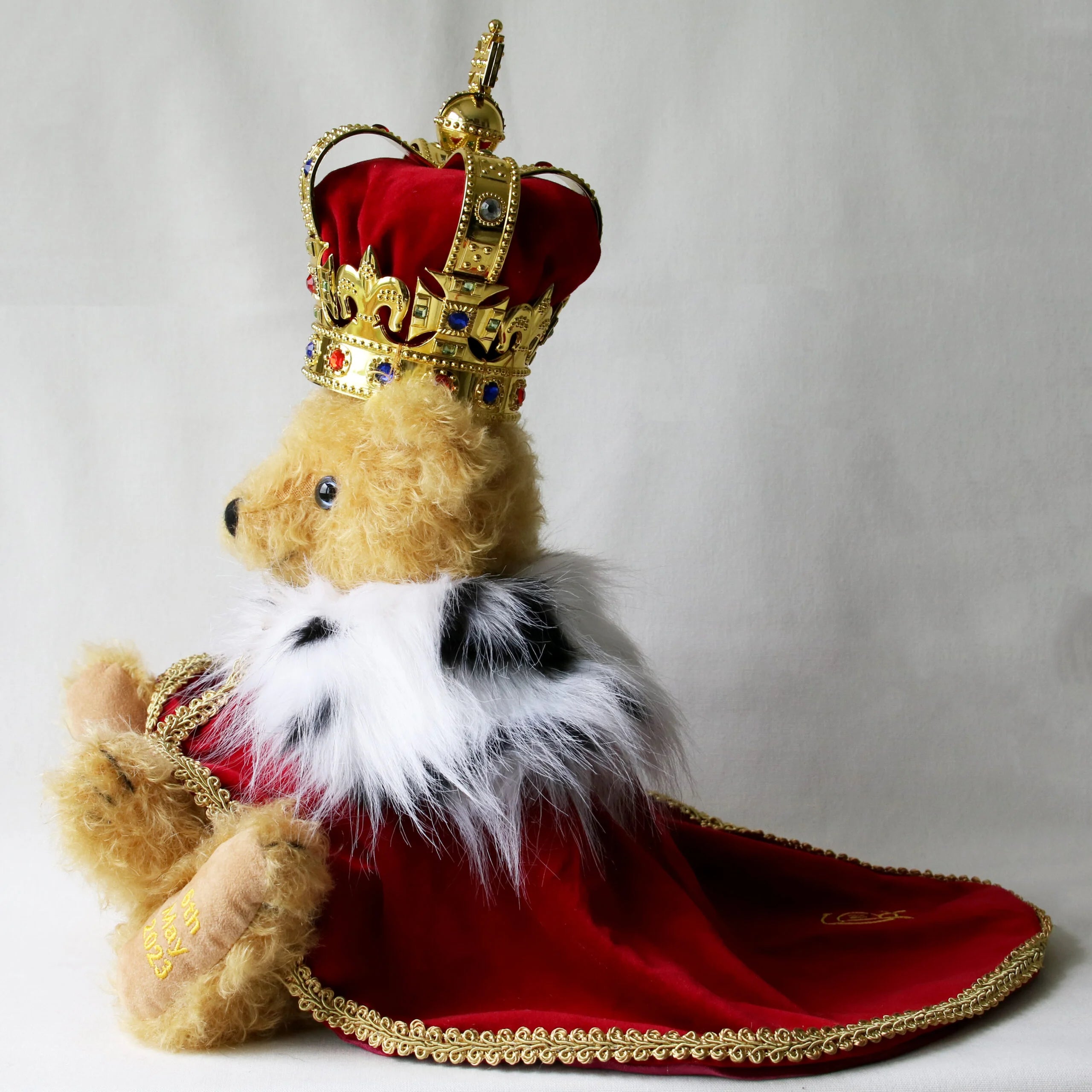 King Charles III Coronation Bear the Bear by Canterbury Bears