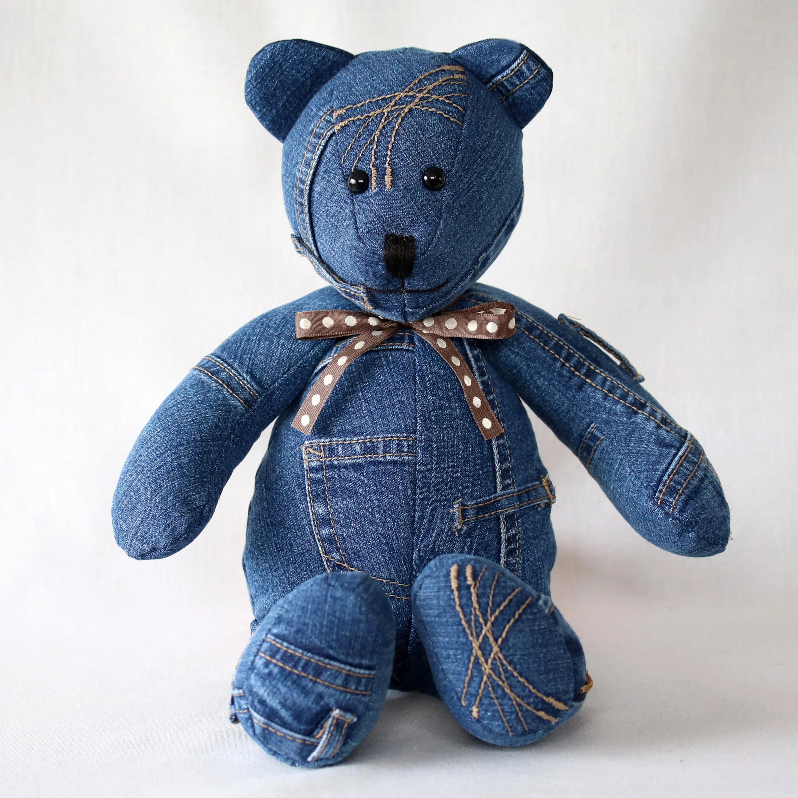 Blue jean teddy outlet bear