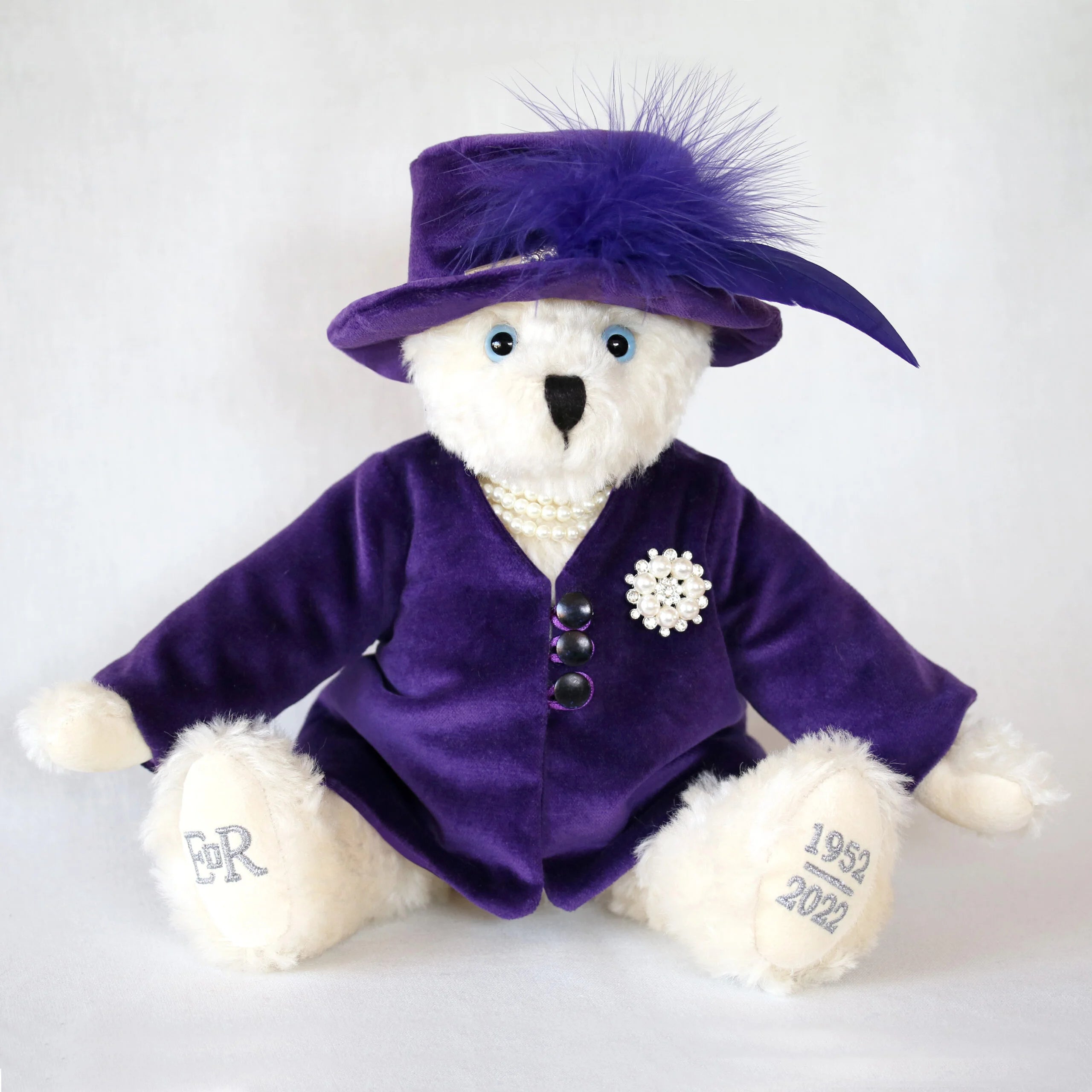 Purple on sale teddy bear