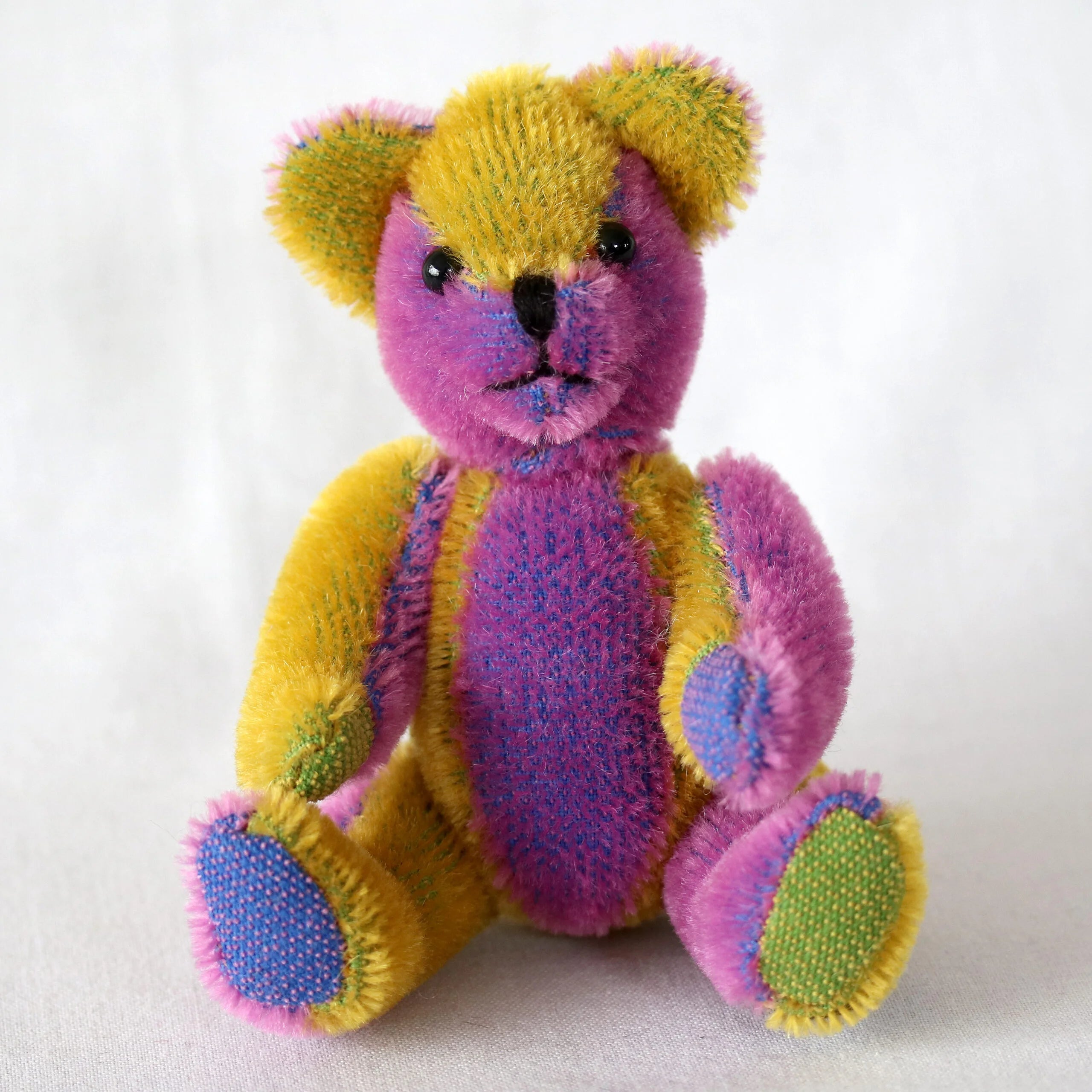 Harlequin Peter the Bear by Canterbury Bears