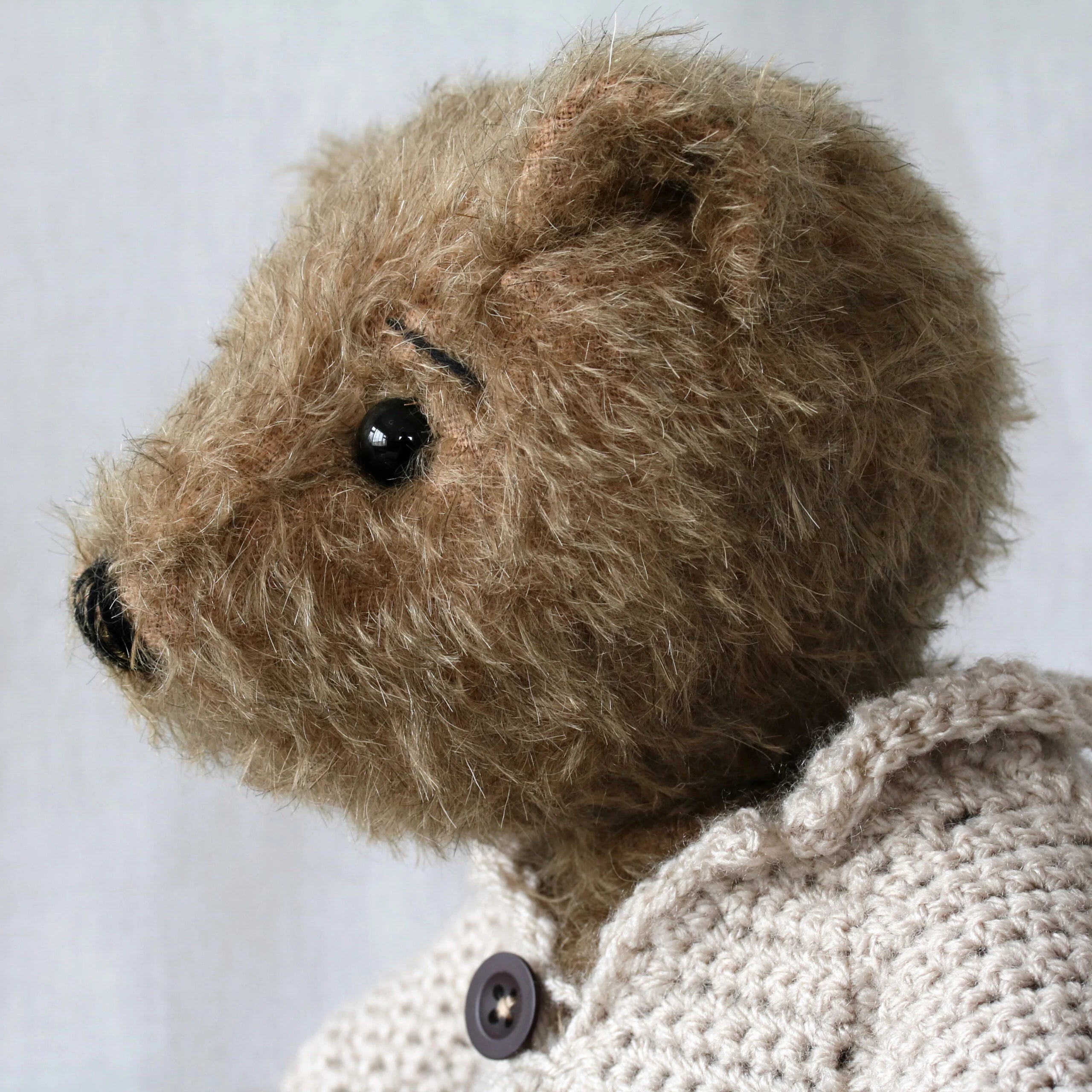 Mr Bear The Handmade Bear from Canterbury Bears.