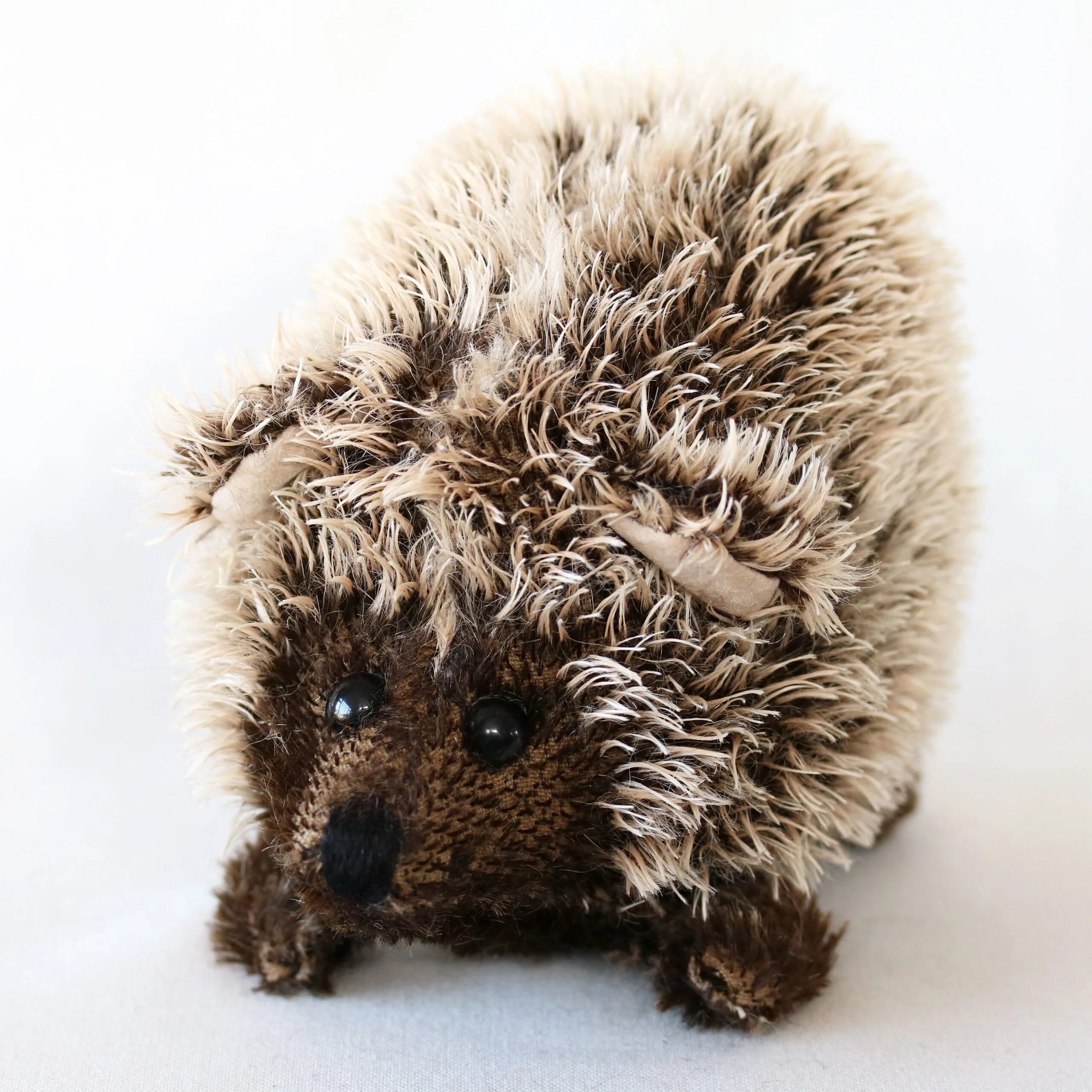 Realistic hedgehog stuffed shop animal